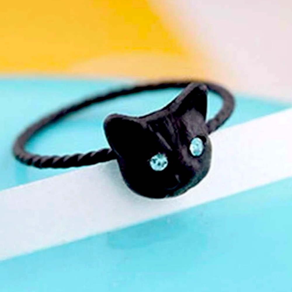 💥NWT💥 Black Cat Ring